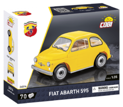 Car ABARTH 595 COBI 24514 - ABARTH 1:35