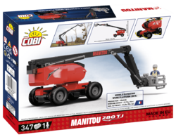 Teleskopplattform mit Rädern Manitou 280TJ COBI 1683 – Special Collection