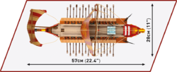 Římská válečná loď COBI 20071 - Imperium Romanum 1:48