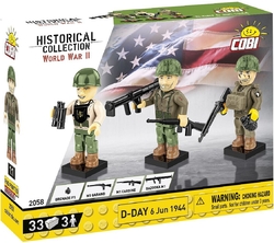 Soldatenfiguren COBI-2058 D-Day 1944 Boxvorderseite