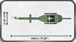 Americký vrtulník HUEY Bell UH-1 Iroquois COBI 2232 - Vietnam War