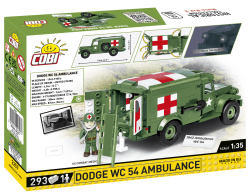Americká polní ambulance 1942 WC 54 COBI 2257 - World War II