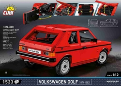 Volkswagen GOLF (1974-1983) COBI 24359 Volkswagen 1:12