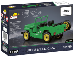 Automobil Jeep Willys CJ-2 COBI 24517 - Youngtimer 1:35