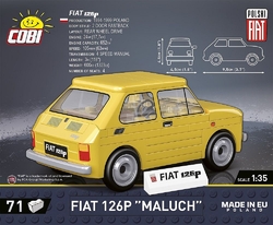 Automobil FIAT 126P Maluch COBI 24530 - Youngtimer 1:35