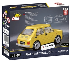 Automobil FIAT 126P Maluch COBI 24530 - Youngtimer 1:35