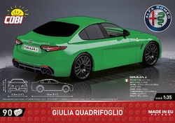 Auto GIULIA Quadrifoglio COBI 24605 - Alfa Romeo 1:35