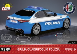 Car GIULIA Quadrifoglio COBI 24605 - Alfa Romeo 1:35 - kopie