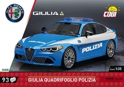 Auto GIULIA Quadrifoglio COBI 24605 - Alfa Romeo 1:35 - kopie