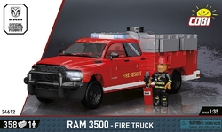 Americký automobil RAM 3500 Ambulance COBI 24609 - RAM collection 1:35 - kopie