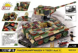 Nemecký tank PzKpfw VI TIGER 123 COBI 2586 - Limited Edition WW II 1:28 - kopie