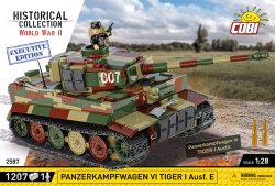 Deutscher Panzer PzKpfw VI TIGER 123 COBI 2586 – Limited Edition WW II 1:28 - kopie