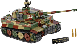 Nemecký tank PzKpfw VI TIGER 123 COBI 2586 - Limited Edition WW II 1:28 - kopie