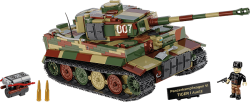 German tank PzKpfw VI TIGER 123 COBI 2586 - Limited Edition WW II 1:28 - kopie