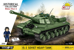 Ruský ťažký tank IS-3 Berlin Victory Parade 1945 COBI 2589 - Limited Edition WW II 1:28 - kopie