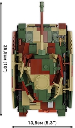 Německý střední tank Panzerkampfwagen IV Ausf. H COBI 2591 - Limited Edition WW II 1:28