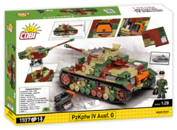 Německý střední tank Panzerkampfwagen IV Ausf. H COBI 2591 - Limited Edition WW II 1:28