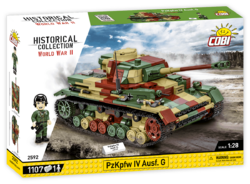 Německý střední tank Panzerkampfwagen IV Ausf. H COBI 2591 - Limited Edition WW II 1:28