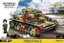 Německý střední tank Panzerkampfwagen IV Ausf. H COBI 2591 - Limited Edition WW II 1:28