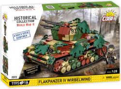 Self-propelled anti-aircraft gun Flakpanzer IV WIRBELWIND COBI 2593 - Executive Edition WW II 1:28