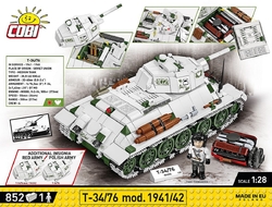 Ruský střední tank T-34/76 mod. 1941/42 COBI 2595 - Woprld War II 1:28