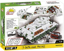 Ruský stredný tank T-34/76 mod. 1941/42 COBI 2595 - World War II 1:28