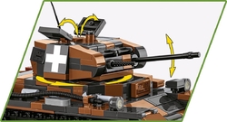 Ľahký tank PANZER II AUSF. A COBI 2718 - World War II - kopie