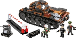 Německý lehký tank PzKpfw II Ausf. B (Sd.Kfz. 121) COBI 2596 - Limited Edition WW II 1:28