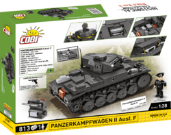 nemecký ľahký tank Panzerkampfwagen II Ausf. F. COBI 2597 World War II 1:28