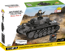 nemecký ľahký tank Panzerkampfwagen II Ausf. F. COBI 2597 World War II 1:28