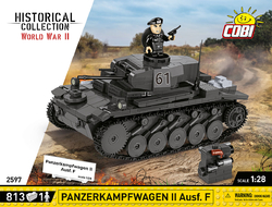 Light tank PANZER II AUSF. A COBI 2718 - World War II - kopie