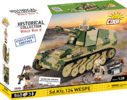 Deutsche leichte Feldhaubitze Sd.Kfz. 124 WESPE COBI 2598 - Executive Edition WW II 1:28