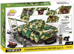 Německý střední tank PzKpfw V PANTHER Ausf. D COBI 2599 - Limited Edition WWII 1:28