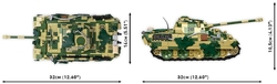 Nemecký stredný tank PzKpfw V PANTHER Ausf. G COBI 2713 - World War II - kopie