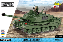 Britský hlavní bojový tank Challenger II COBI 2627 - Armed Forces 1:35