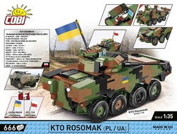 Kolový obrněný transportér KTO Rosomak COBI 2629 - Armed Forces 1:35