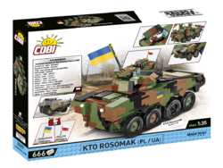 Kolový obrněný transportér KTO Rosomak COBI 2629 - Armed Forces 1:35