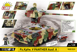 German medium tank Pz.Kpfw. V Panther Ausf. A COBI 2654 - World War II 1:28