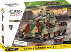 German medium tank Pz.Kpfw. V Panther Ausf. A COBI 2654 - World War II 1:28