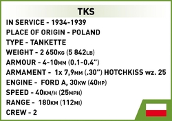 Německé obrněné vozidlo Sd.Kfz. 222 vs polský lehký tank TKS (září 1939 ) COBI 2656 - Limited Edition WW II 1:28