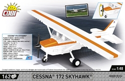 Americký hornoplošný civilní letoun Cessna 172 Skyhawk COBI-26623 1:48