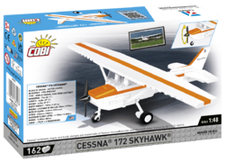 Americký hornoplošný civilní letoun Cessna 172 Skyhawk COBI-26623 1:48