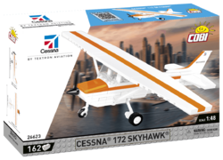 Americký hornoplošný civilní letoun Cessna 172 Skyhawk COBI-26623 1:48