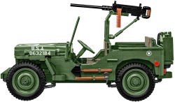 Americký ozbrojený terénní automobil Jeep Willys MB s přívěsem M-100 COBI 2296 - World War II