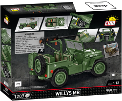 Amerikanischer Panzerjeep Willys MB COBI 2805 – World War II 1:12