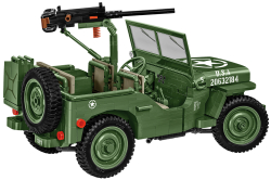 Americký ozbrojený terénní automobil Jeep Willys MB COBI 2296 - World War II