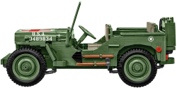 Americký ozbrojený terénní automobil Jeep Willys MB COBI 2296 - World War II - kopie