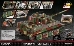 German tank PzKpfw VI TIGER 131 COBI 2801 - Executive Edition WWII 1:12 - kopie