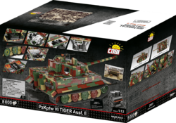 Deutscher Panzer PzKpfw VI TIGER Ausf. E COBI 2807 – Executive Edition WWII 1:12