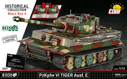 German tank PzKpfw VI TIGER 131 COBI 2801 - Executive Edition WWII 1:12 - kopie